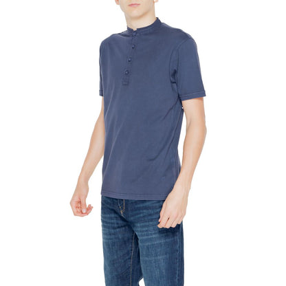 Blue Cotton T-Shirt