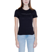 Black Cotton Tops & T-Shirt