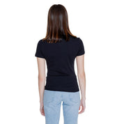 Black Cotton Tops & T-Shirt