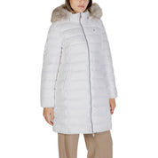 White Recycled Polyester Jackets & Coat