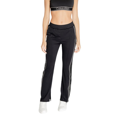 Black Recycled Polyester Jeans & Pant