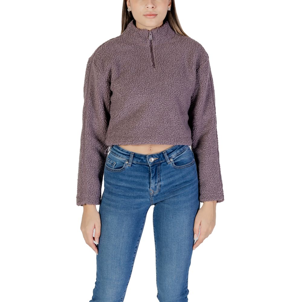 Purple Recycled Polyester Sweater