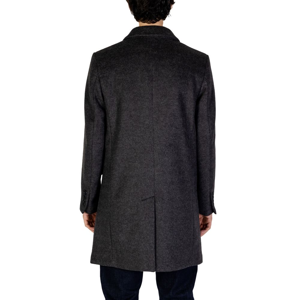 Gray Polyester Jacket