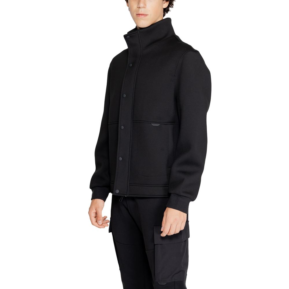 Black Polyester Jacket