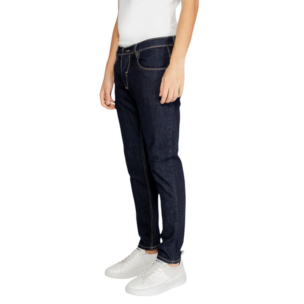 Blue Cotton Jeans & Pant