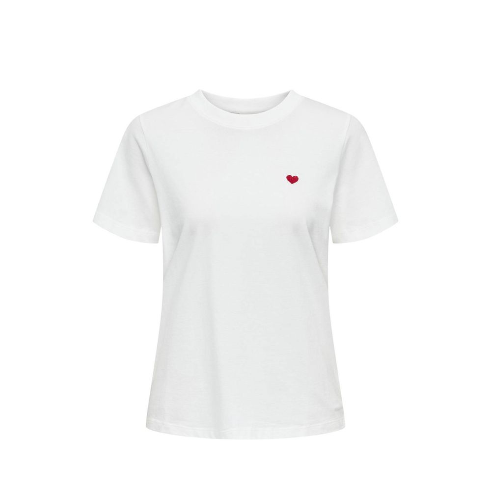 White Cotton Tops & T-Shirt