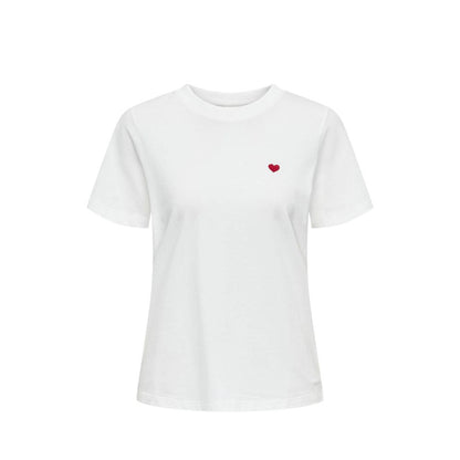 White Cotton Tops & T-Shirt