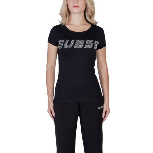 Black Cotton Tops & T-Shirt