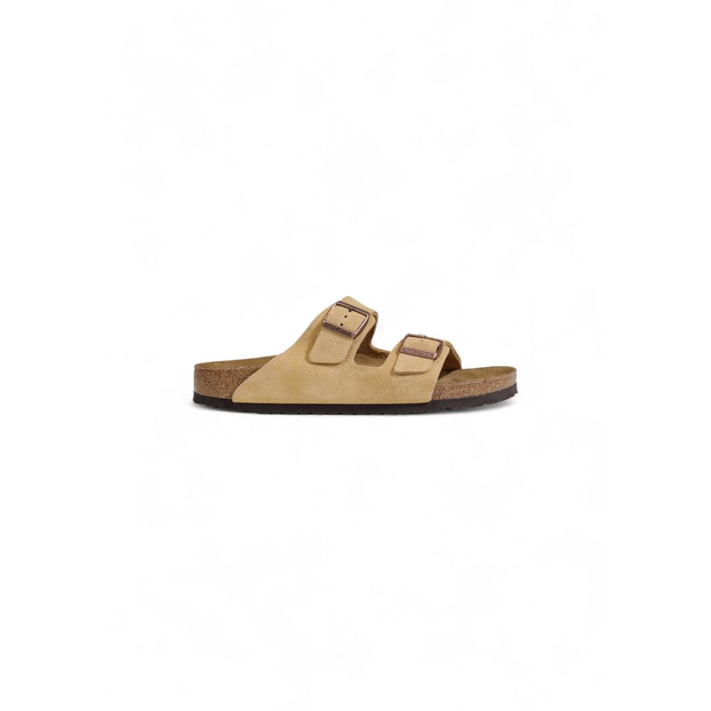 Beige Suede Sandal