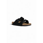 Black Suede Sandal