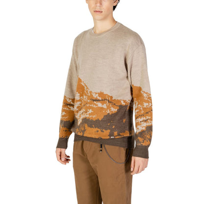 Brown Acrylic Sweater