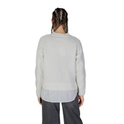 White Recycled Polyester Sweater