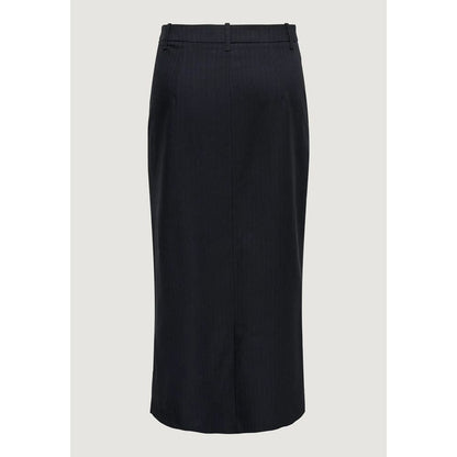 Gray Polyester Skirt