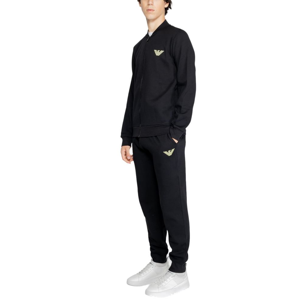 Black Cotton Sweatsuit