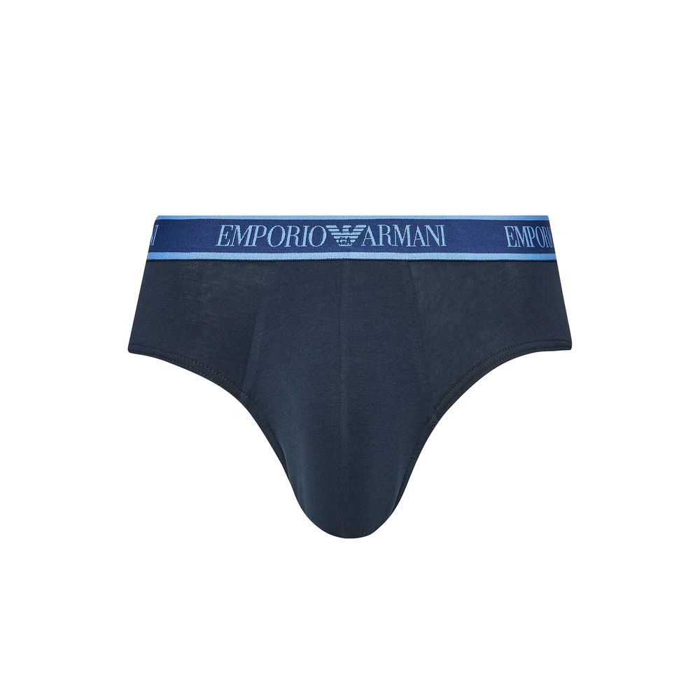 Blue Cotton Underwear