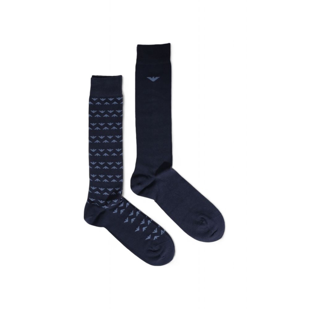 Blue Cotton Sock