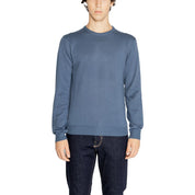 Blue Viscose T-Shirt