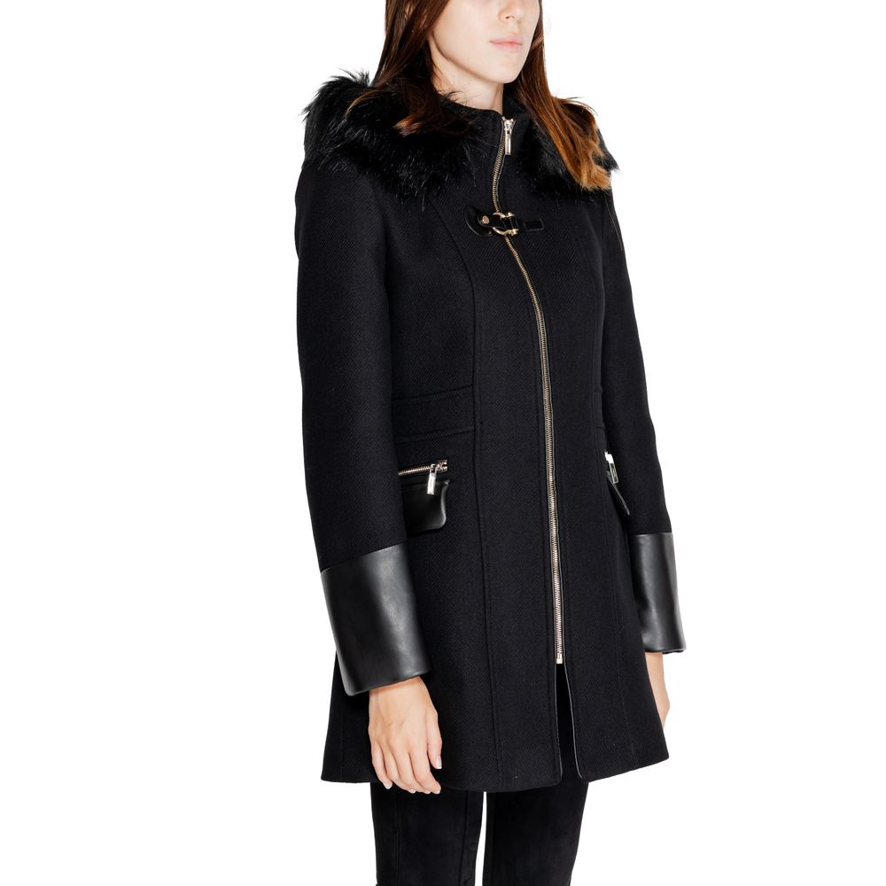 Black Wool Jackets & Coat