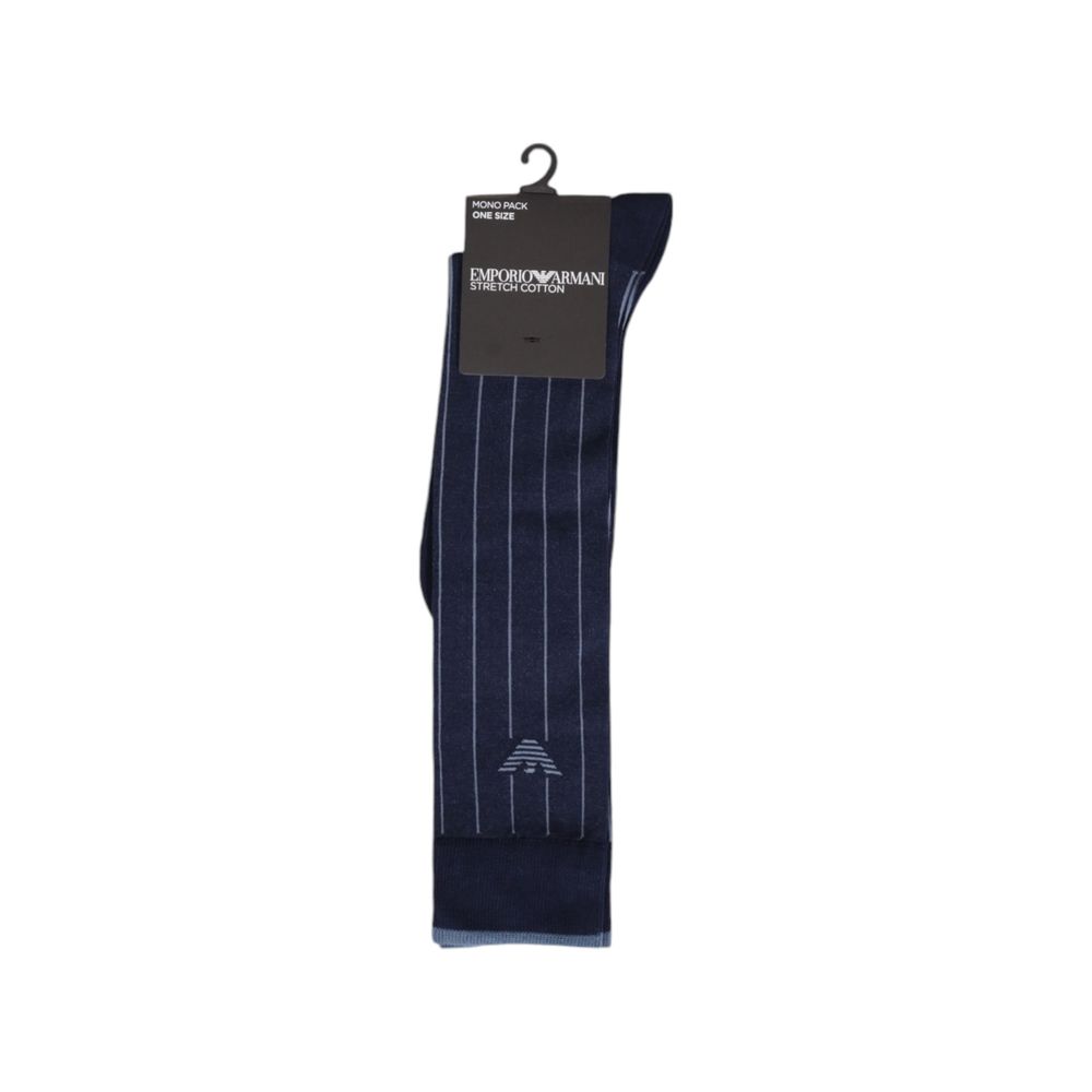 Blue Cotton Sock