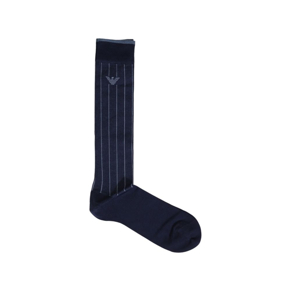 Blue Cotton Sock