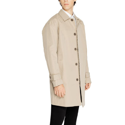 Beige Polyester Jacket