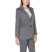 Black Polyester Suits & Blazer