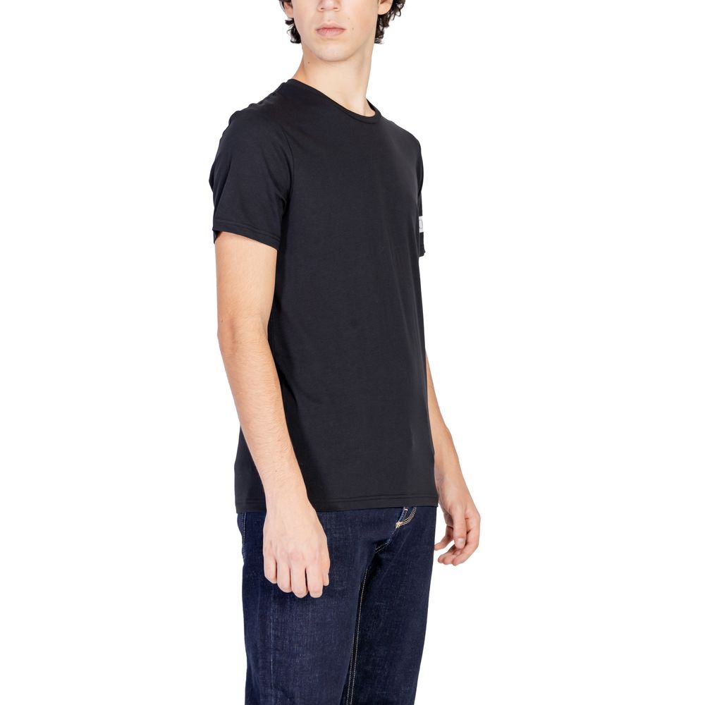 Black Cotton T-Shirt