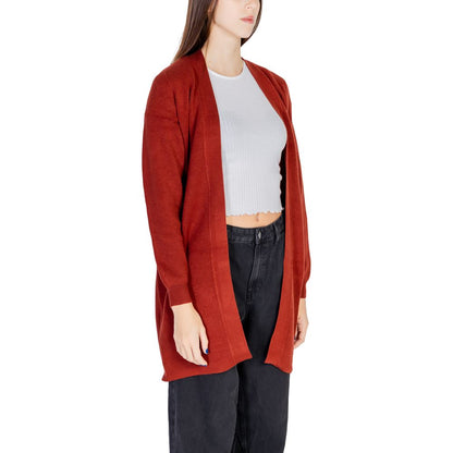 Red Viscose Cardigan