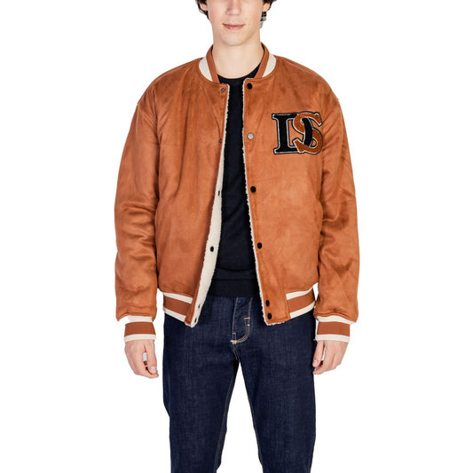 Brown Polyester Jacket