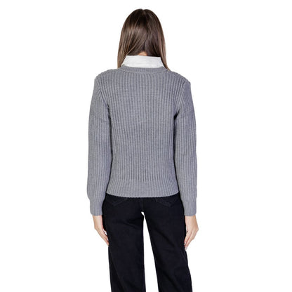 Gray Viscose Sweater