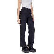 Black Viscose Jeans & Pant