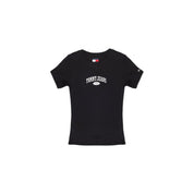 Black Cotton Tops & T-Shirt