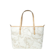 White Leather Handbag