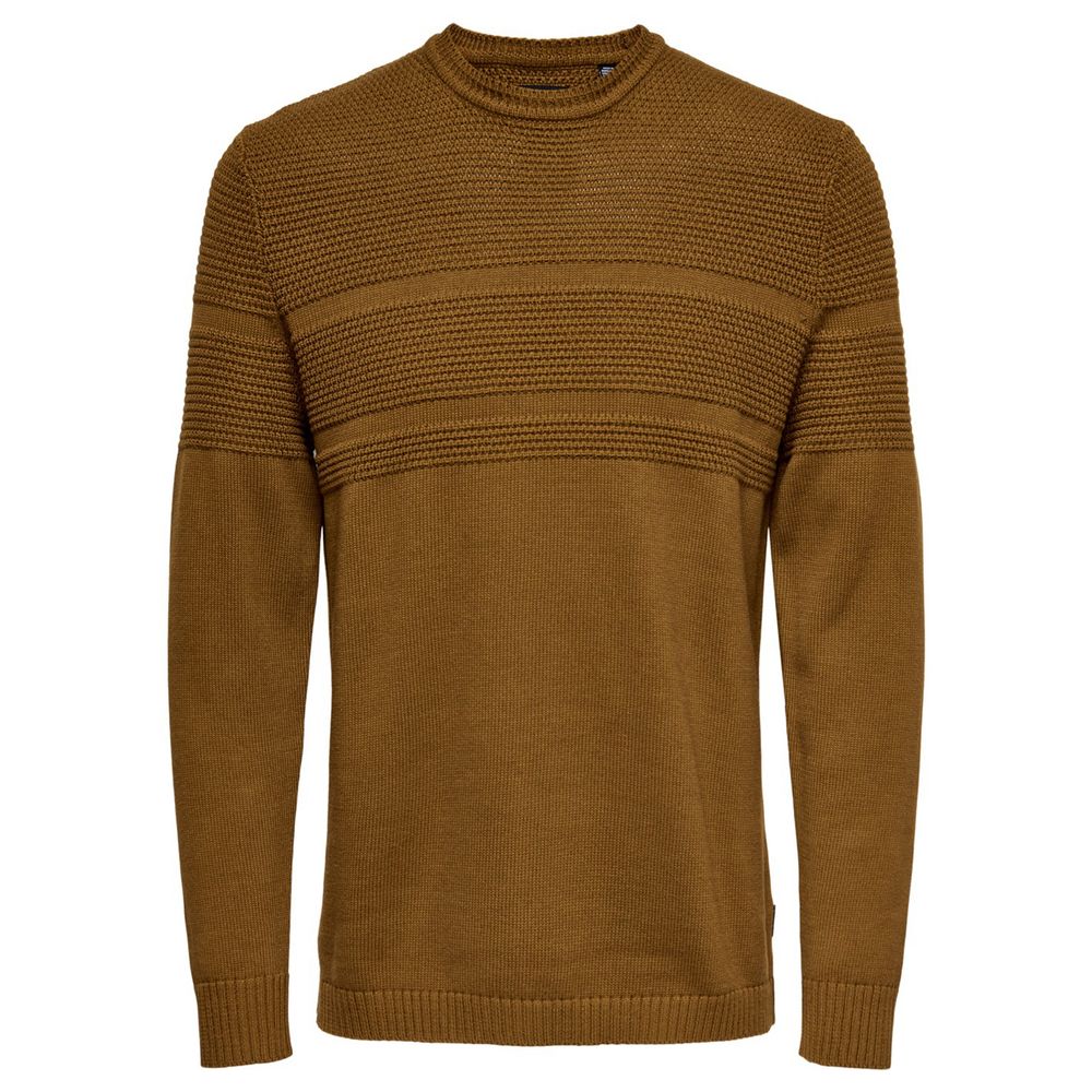 Brown Cotton Sweater