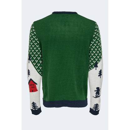 Green Acrylic Sweater