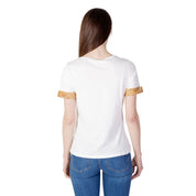 Cream Cotton Tops & T-Shirt