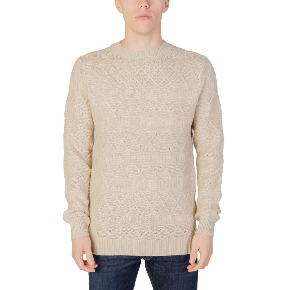 Beige Acrylic Sweater