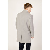 Gray Polyester Jacket