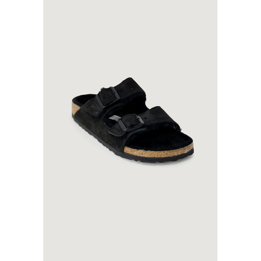 Black Suede Sandal