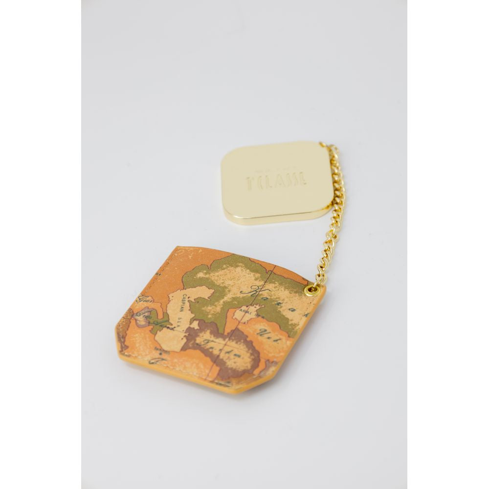 Beige Copper Keychain