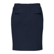 Blue Polyester Skirt