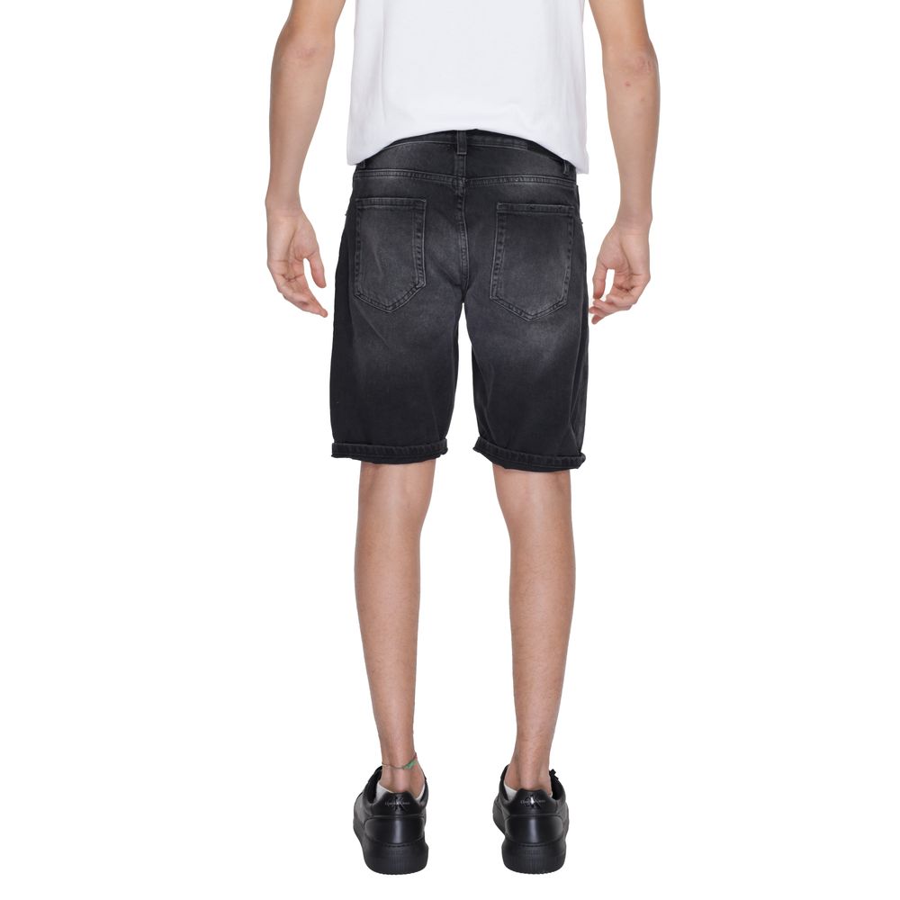 Black Cotton Short