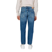 Blue Cotton Jeans & Pant