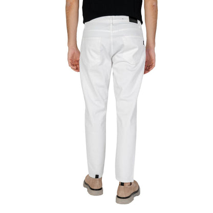 White Cotton Jeans & Pant