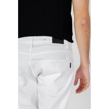 White Cotton Jeans & Pant