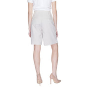 Gray Polyester Short