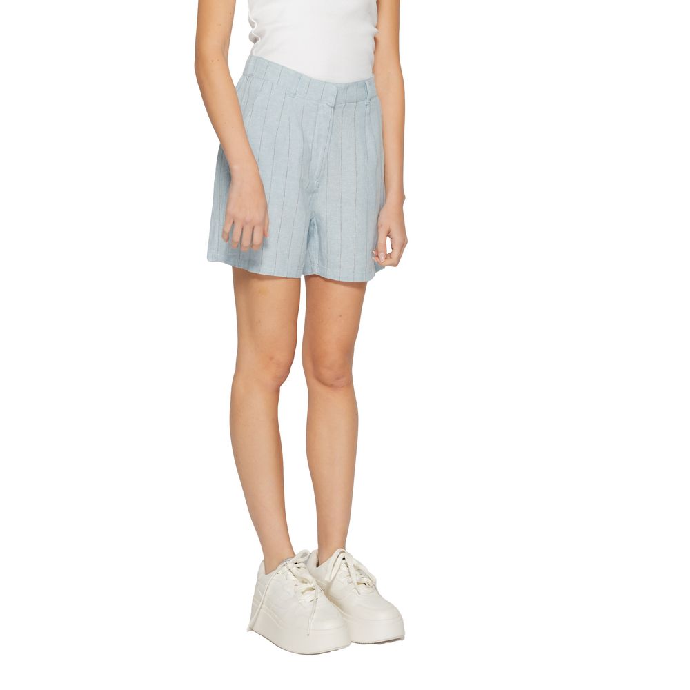 Light Blue Linen Short