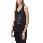 Black Cotton Tops & T-Shirt