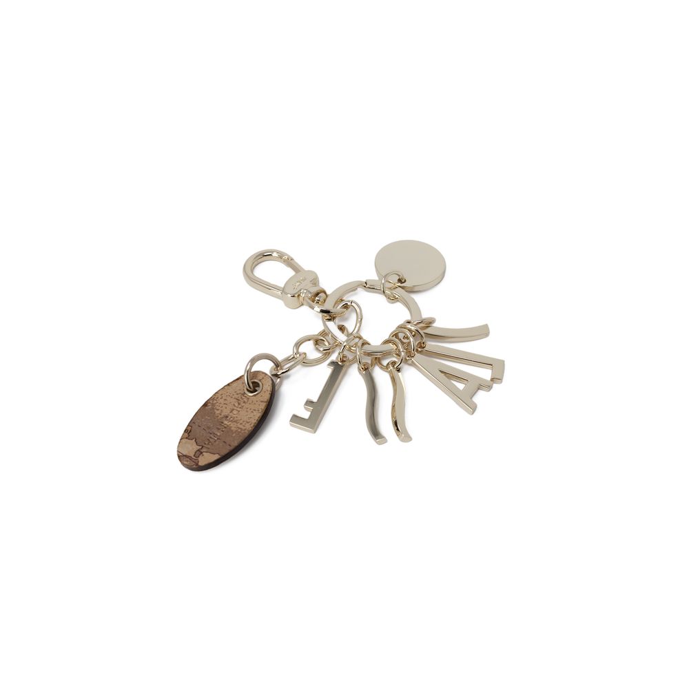 Gold Zinc Keychain