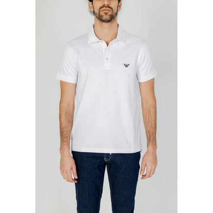 White Cotton Polo Shirt